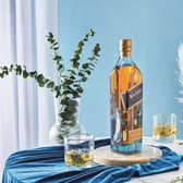 FTSE-100 spirits giant Diageo has a vast portfolio that includes Johnnie Walker whisky, pictured.