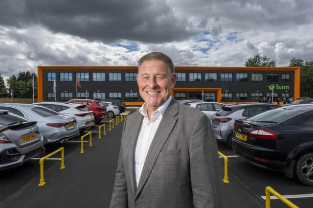 The construction and engineering veteran says he likes working in a sector that is 'never static'. Picture: Peter Devlin.