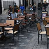 A shrinking economy is 'dreadful' news for under-pressure firms, according to one commentator (file image). Picture: Hollie Adams/AFP via Getty Images.