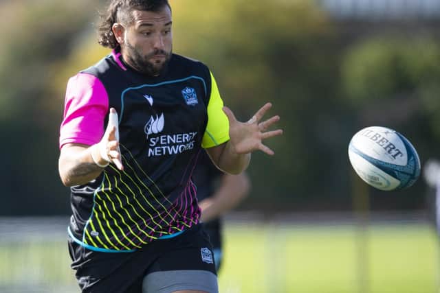Lucio Sordoni has signed a two-year contract with Glasgow Warriors.  (Photo by Ross MacDonald / SNS Group)