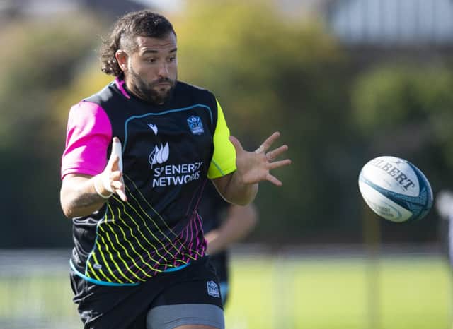 Lucio Sordoni has signed a two-year contract with Glasgow Warriors.  (Photo by Ross MacDonald / SNS Group)