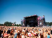 The TRNSMT festival is staged on Glasgow Green.