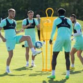 EDINBURGH, SCOTLAND - SEPTEMBER 15: Hibernian's Ryan Porteous during a Hibernian Training Session at the Hibernian Training Centre, on September 15, 2022, in Edinburgh, Scotland. (Photo by Paul Devlin / SNS Group)