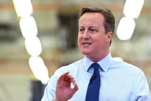 Former prime minister David Cameron. Picture: Ben Pruchnie/POOL/AFP via Getty Images