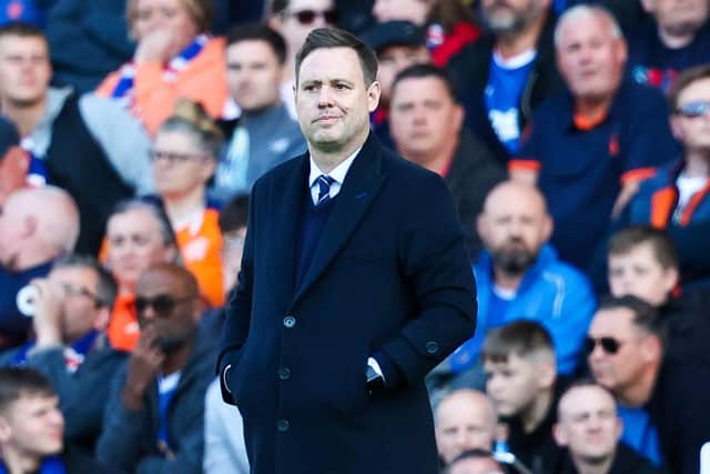 Rangers manager Michael Beale will oversee a summer rebuild at Ibrox.  (Photo by Ross MacDonald / SNS Group)