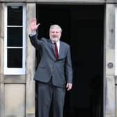 Angus Robertson, Cabinet Secretary for the constitution, external affairs and culture, arrives for the announcement of the new Cabinet. Picture: Andrew Milligan/PA Wire