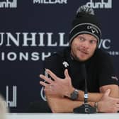 Defending champion Danny Willett speaks in a press conference ahead of the Alfred Dunhill Links Championship. Picture: Oisin Keniry/Getty Images.