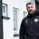 Stephen Robinson during a St Mirren press conference at the St Mirren Training Centre, on October 07, 2022, in Paisley, Scotland. (Photo by Simon Wootton / SNS Group)