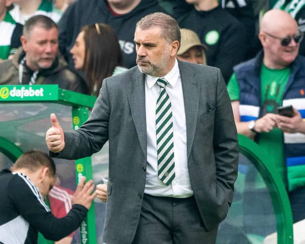 Celtic manager Ange Postecoglou is expecting the club to be "tested" by incoming transfer bids this summer. (Photo by Paul Devlin / SNS Group)