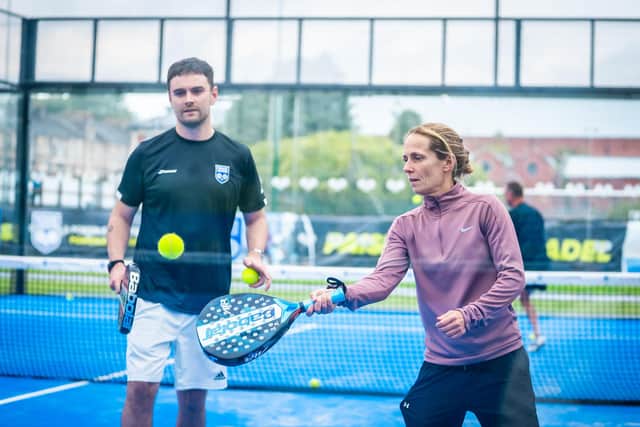 Powerleague Edinburgh Portobello is bring Padel to the club this week