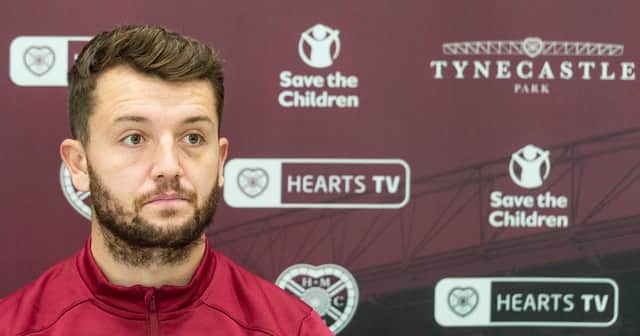 Hearts defender Craig Halkett is likely to lead Hearts out at Hampden.