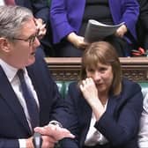 Rachel Reeves looked visibly tearful as Keir Starmer spoke during Prime Minister's Questions in the House of Commons on Wednesday (Picture: House of Commons/UK Parliament/PA Wire)