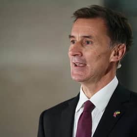 Chancellor Jeremy Hunt