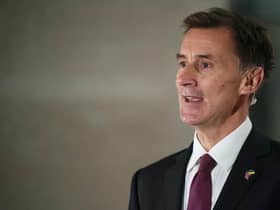 Chancellor Jeremy Hunt
