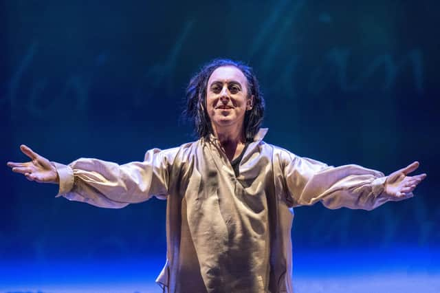 Alan Cumming is portraying Scotland's most celebrated poet, Robert Burns, in the new dance-theatre show Burn at the King's Theatre during the Edinburgh International Festival. Picture: Jane Blarlow/PA Wire