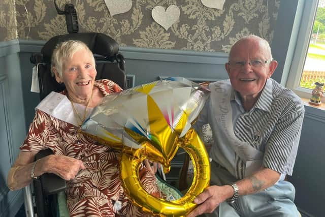 Alice and Alec celebrate their milestone anniversary