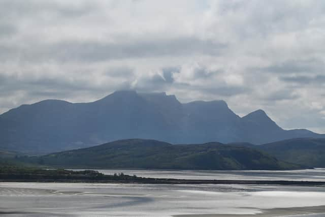 A view of the causeway near the Sutherland spaceport. Picture: John Devlin