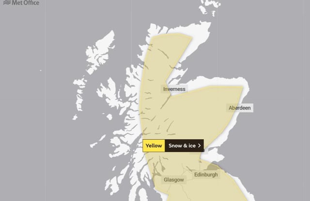 Met Office Snow And Ice Warnings Imposed Across Scotland As Experts Warn Of Beast From The East 2 The Scotsman