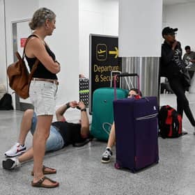 Travellers constantly complain about processing through Edinburgh Airport (Picture: Justin Tallis/AFP via Getty Images)