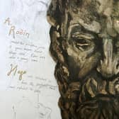 Detail from Response to Rodin, by Gill Walton