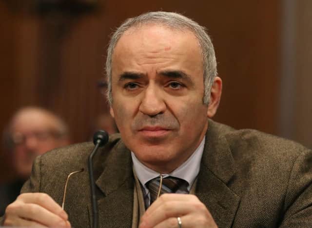 Chess grandmaster Gary Kasparov warned the West not to allow Putin to storm into Ukraine (Picture: Mark Wilson/Getty Images)