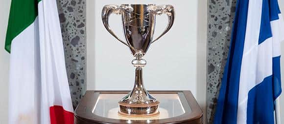 The Cuttitta Cup has been made by Edinburgh jewellers Hamilton & Inches. Picture: Scottish Rugby