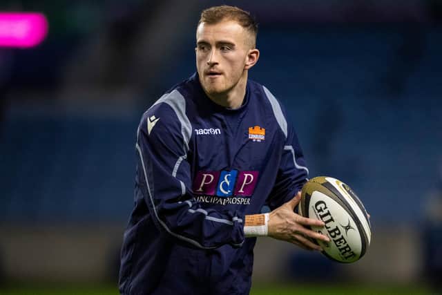 Nathan Chamberlain won the game for Edinburgh with a late try in Galway. Picture: Ross Parker/SNS