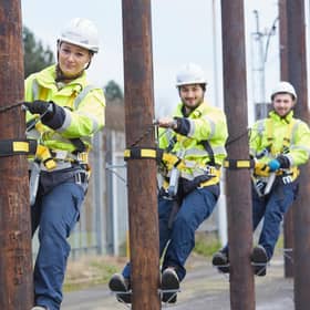 Openreach already employs more than 34,500 people, including some 25,000 engineers who build, maintain and connect customers to its nationwide broadband network. Picture, taken pre-Covid, by Les Gibbon