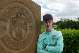 Hibs have signed Reuben McAllister from Bristol City.