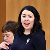 Monica Lennon will face Anas Sarwar in the upcoming Labour leadership contest (Getty Images)
