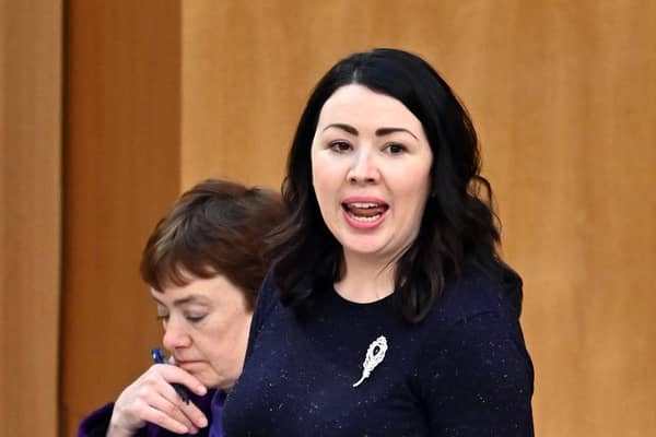 Monica Lennon will face Anas Sarwar in the upcoming Labour leadership contest (Getty Images)