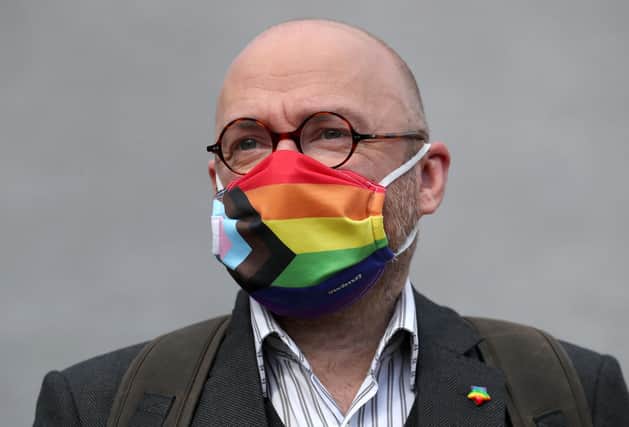Scottish Green Party co-leader Patrick Harvie said it would be disappointing for the BBC to leave the Stonewall diversity scheme