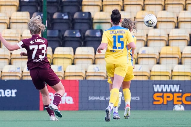 Another Hearts youngster making waves is Maria McAneny, who joined on loan from Celtic in the summer. Good in possession, McAneny also has an eye for goal - as shown by a sumptuous striker last week beauty against Hibs.