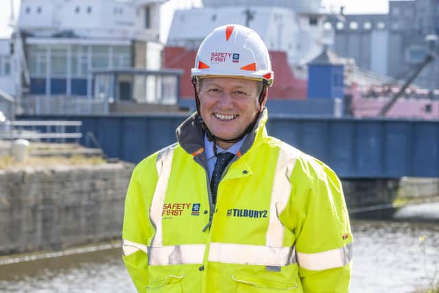 Charles Hammond, chief executive of Edinburgh-headquartered Forth Ports. Picture by Peter Devlin