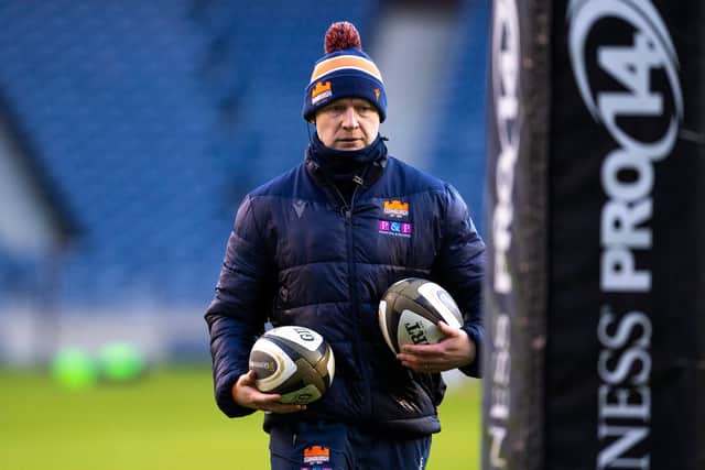 Edinburgh assistant coach Duncan Hodge expects a tough test in Zebre. Picture: Ross Parker/SNS