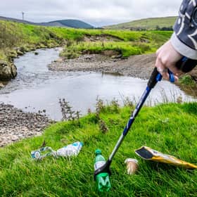 A clean up on the River Clyde.