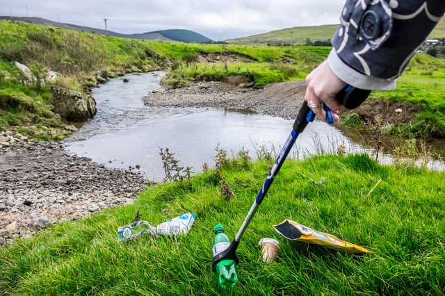 A clean up on the River Clyde.