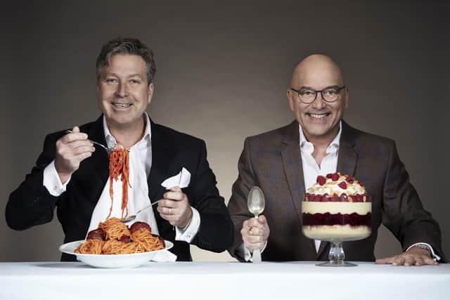 John Torode and Gregg Wallace, of Masterchef, are the Statler and Waldorf of TV cookery shows (Picture: PA)