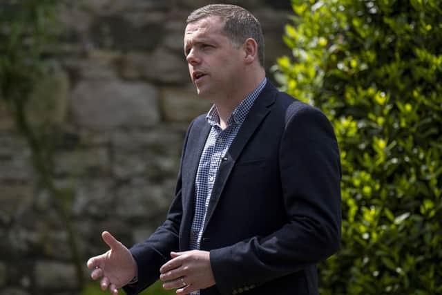 Scottish Conservative leader Douglas Ross (Photo by Jane Barlow/PA Wire)