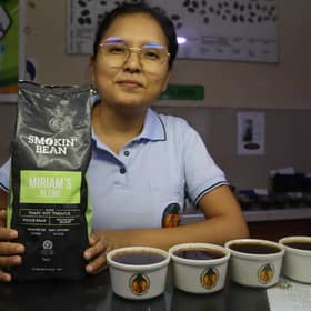 Miriam Anais Ramos Ibañez says: 'It’s an honour to have been chosen as the face of this coffee – it’s funny to think that people in the UK will know my name.' Picture: contributed.