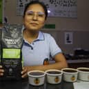 Miriam Anais Ramos Ibañez says: 'It’s an honour to have been chosen as the face of this coffee – it’s funny to think that people in the UK will know my name.' Picture: contributed.