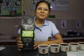 Miriam Anais Ramos Ibañez says: 'It’s an honour to have been chosen as the face of this coffee – it’s funny to think that people in the UK will know my name.' Picture: contributed.