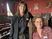 Dr Anne Ganzert of the University of Konstanz (left) and Dr Stephanie Garrison, of the University of Aberdeen (right), have both researched the impact Outlander has had on its fans. PIC: Contributed.