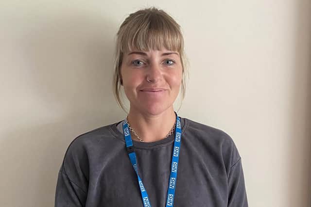Curt team leader Michelle Walker