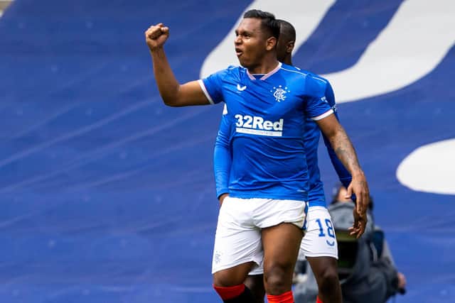 Rangers striker Alfredo Morelos is wanted by Porto. Picture: SNS