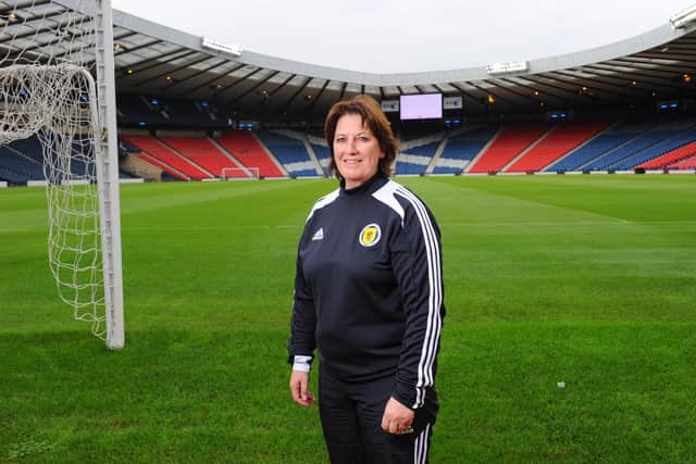 Sheila Begbie is a former Scotland football international who went on to work for the SFA as head of women’s football.  Picture: Robert Perry