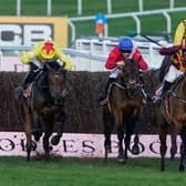 Rachael Blackmore riding A Plus Tard to a win at the 2022 Cheltenham Gold Cup.