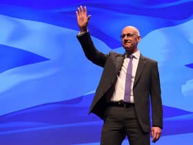 John Swinney's resignation is a sign that the SNP is in trouble (Picture: Andy Buchanan/AFP via Getty Images)