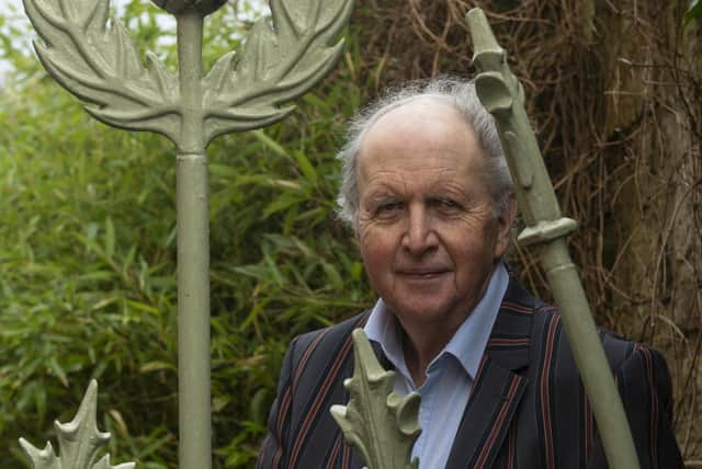 Alexander McCall Smith at his Edinburgh home PIC: Andy O'Brien / The Scotsman