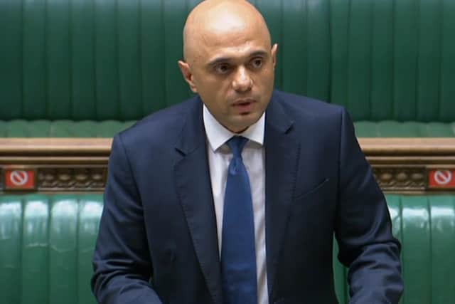 Health Secretary Sajid Javid announced an expansion to the booster campaign on Monday